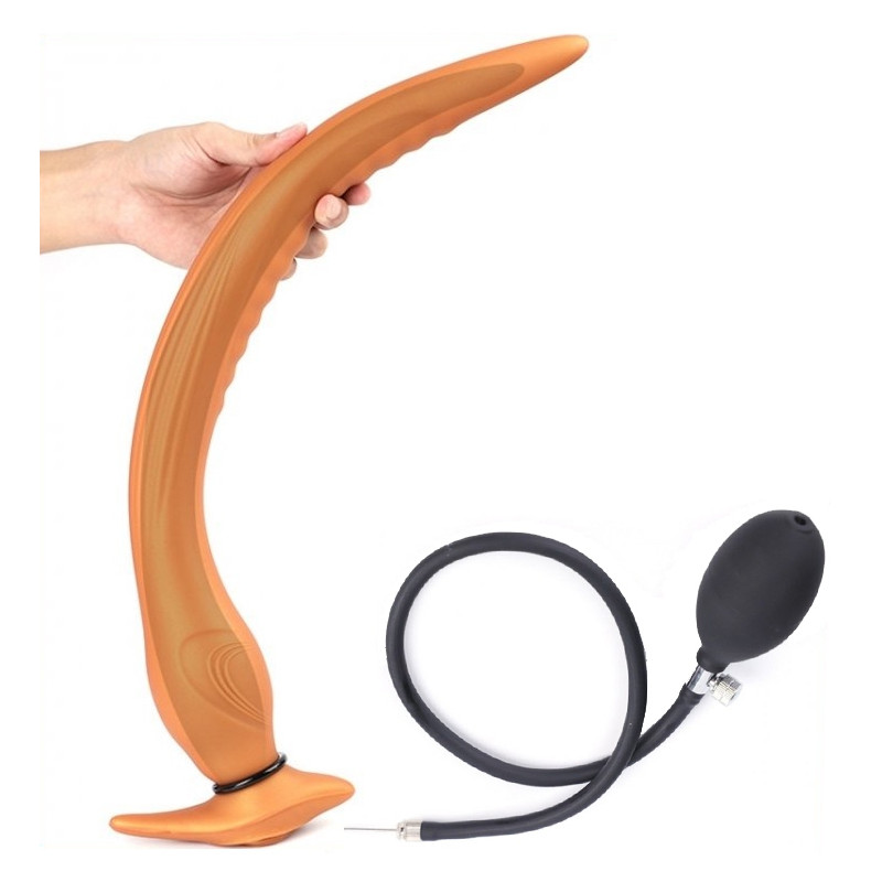 TheAssGasm Plug gonflable long Eel L 50 x 6.5cm